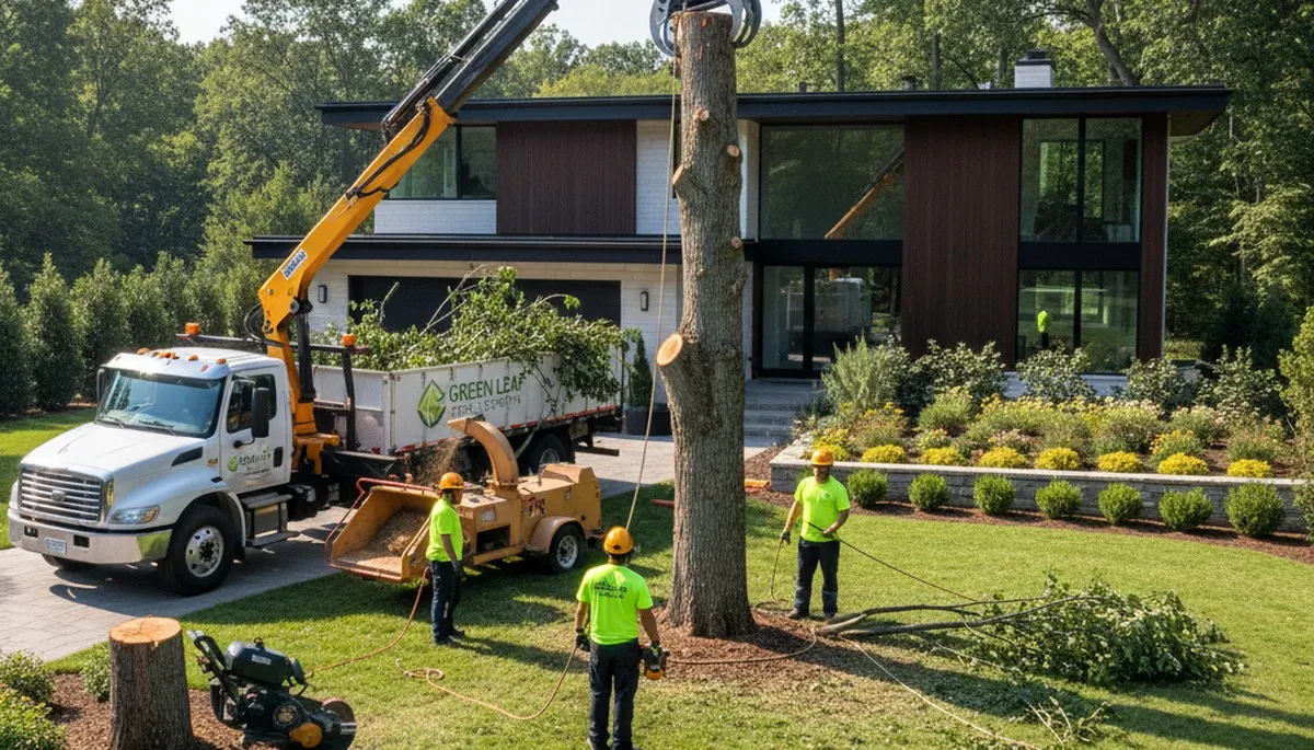Professional landscaping and tree removal service in Wilmington, NC for coastal property care